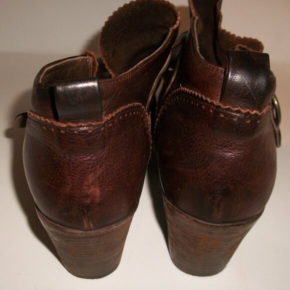 Pep Monjo Spain Handmade Eco-Friendly Low-Heel Booties 9M $325 - Picture 8 of 10